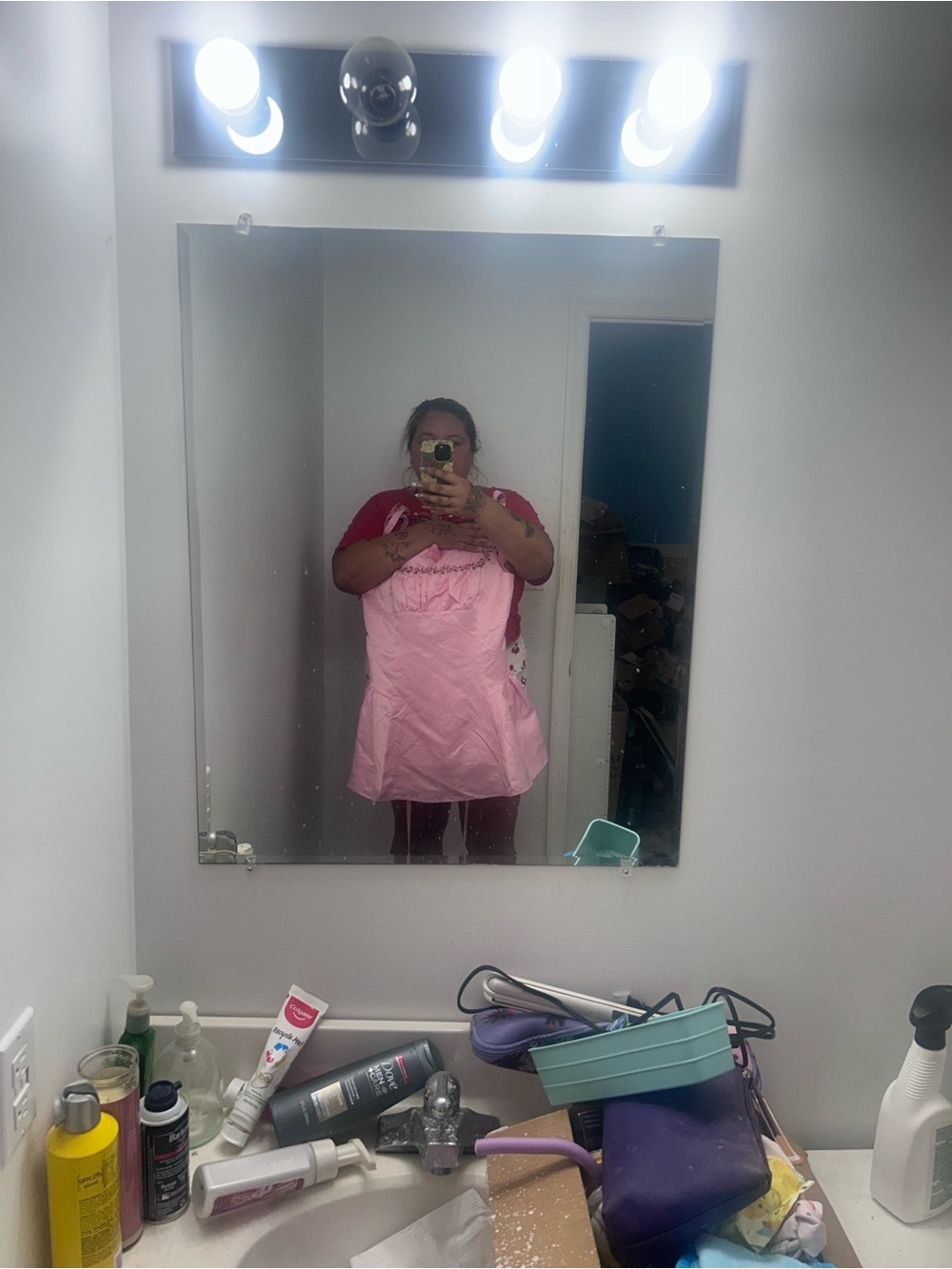 Dolls Kill Pink Mini Dress